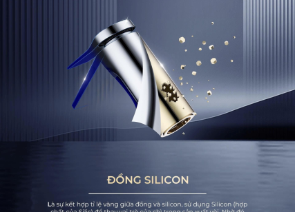 Đồng silicon - Bí mật tạo nên vòi sen JOMOO an toàn và cao cấp