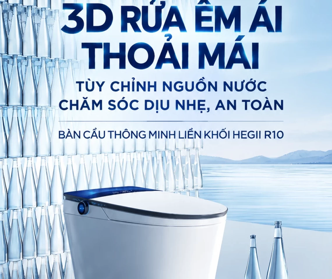 Bàn cầu thông minh HEGII R10 HCE110A01