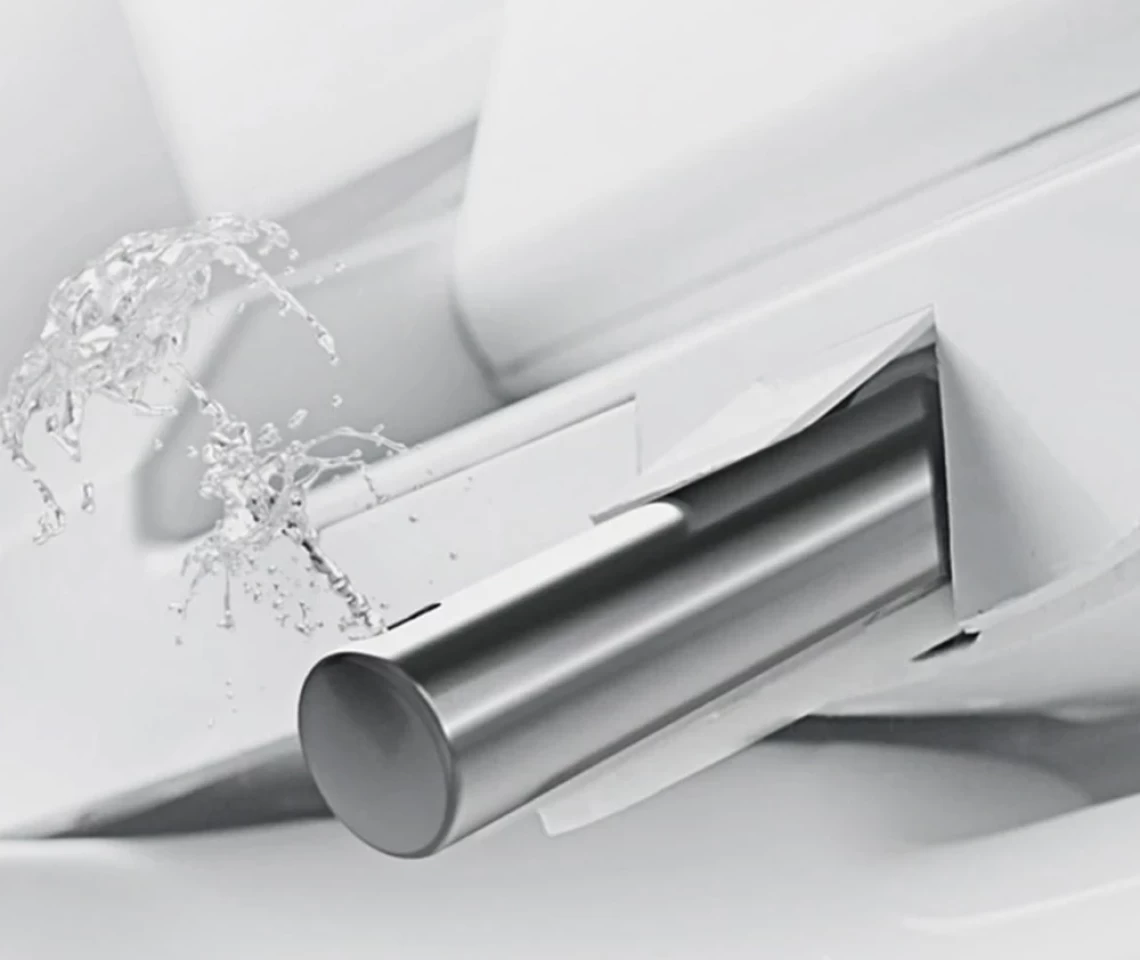 Bàn cầu thông minh HEGII Q9 HCE900A01 – Xả Water Storm mạnh mẽ, gia nhiệt tức thì, khử khuẩn 360°, mở nắp thông minh