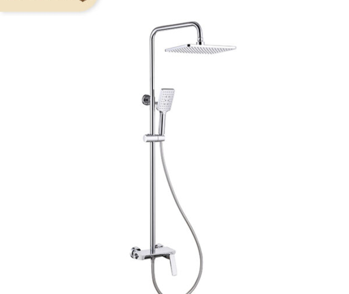 Sen cây nóng lạnh Basic Cavoli-S màu chrome
